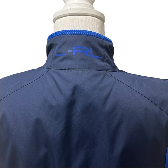 Ralph Lauren Reversible Crested Vest Blue Size Large *Has Flaws* - Picture 4 of 15